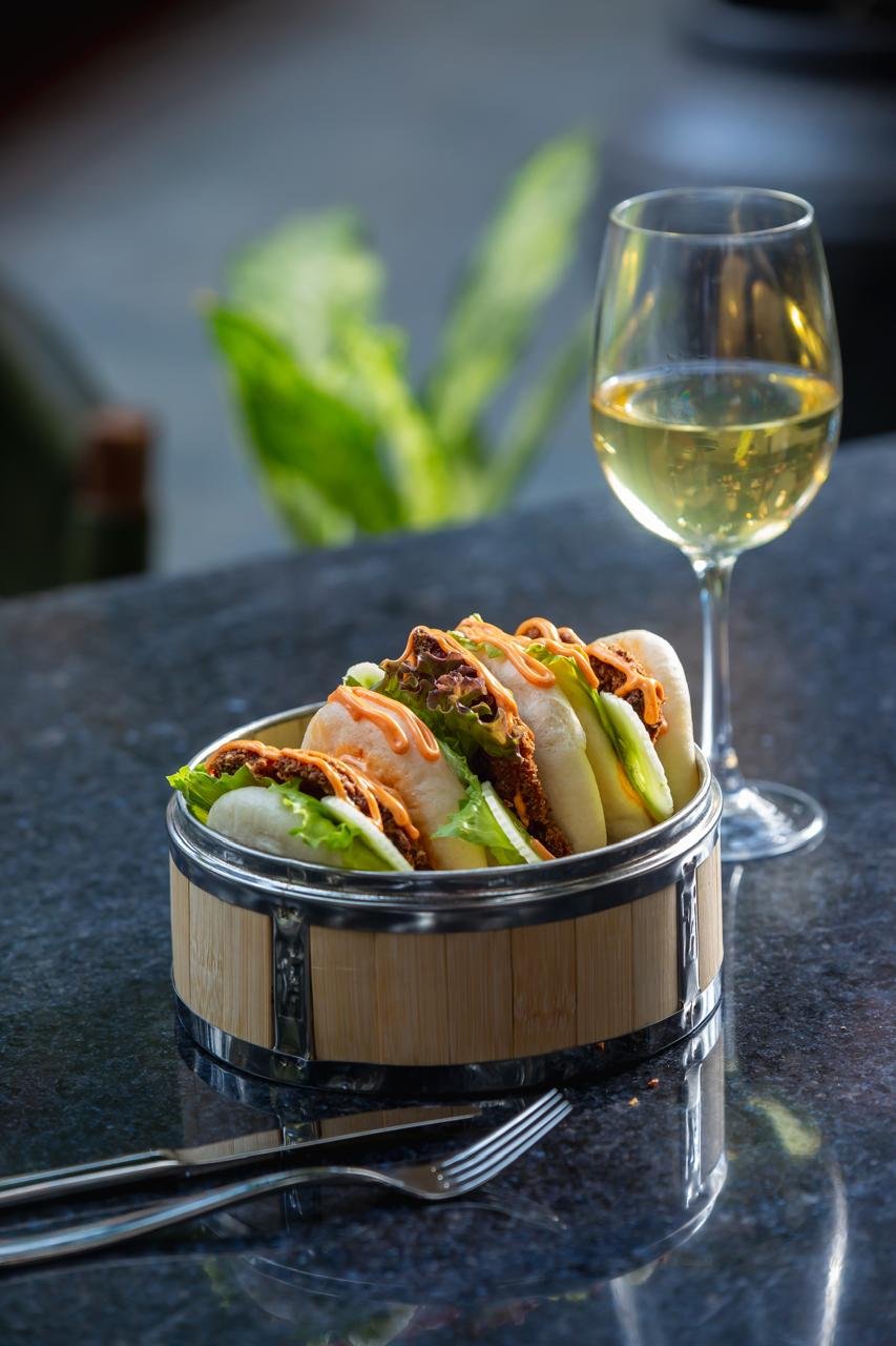 Pulled Chicken Bao